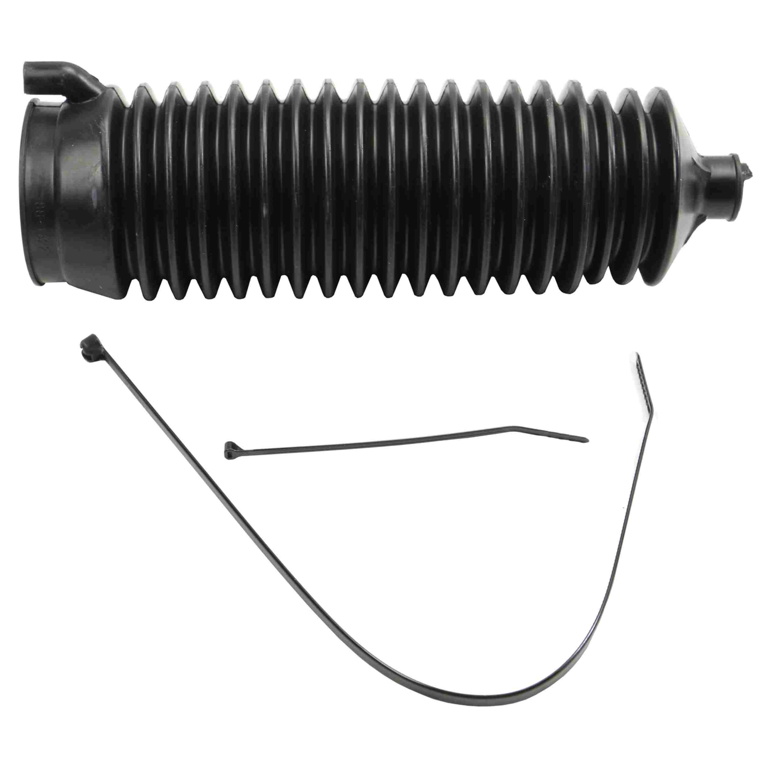 Moog Rack and Pinion Bellow:Replacement,Rubber,Black,Cadillac