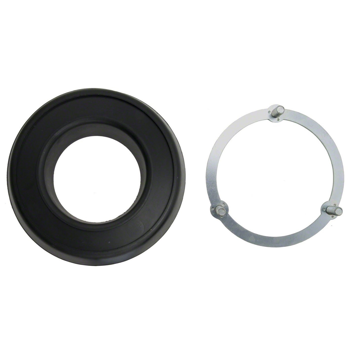 Moog Spring Seat:Coil Spring Seat, Front Upper, Rubber, Dodge, 4Wd