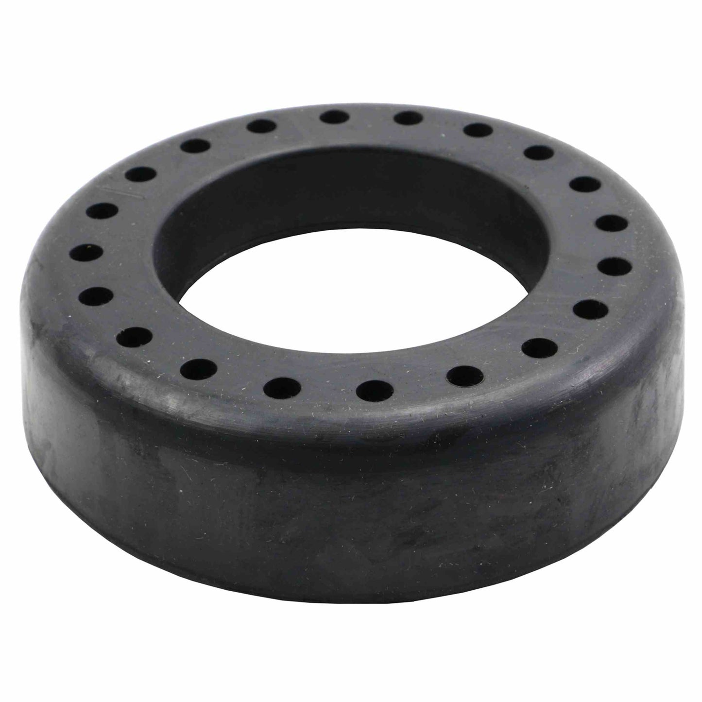 Moog Coil Spring Insulator:Front Upper,Rubber,Black,Dodge