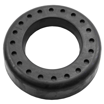 Moog Coil Spring Insulator:Front Upper,Rubber,Black,Dodge