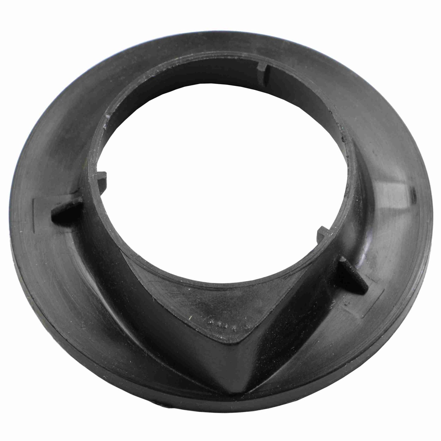 Moog Coil Spring Insulator:Rubber, Black, Ford, Mazda