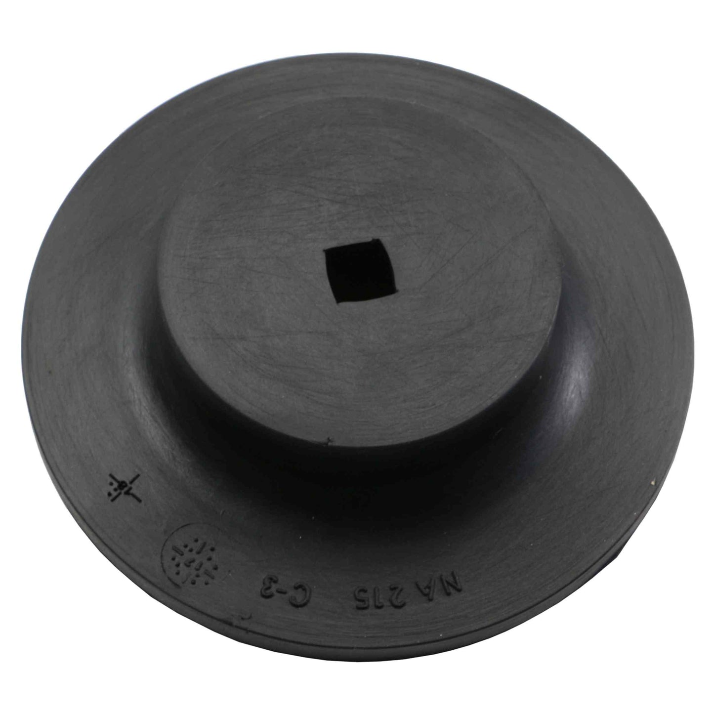 Moog Coil Spring Insulator:Rubber,Black,Buick,Cadillac,Chevy,GMC,Hum