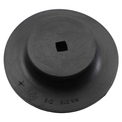 Moog Coil Spring Insulator:Rubber,Black,Buick,Cadillac,Chevy,GMC,Hum