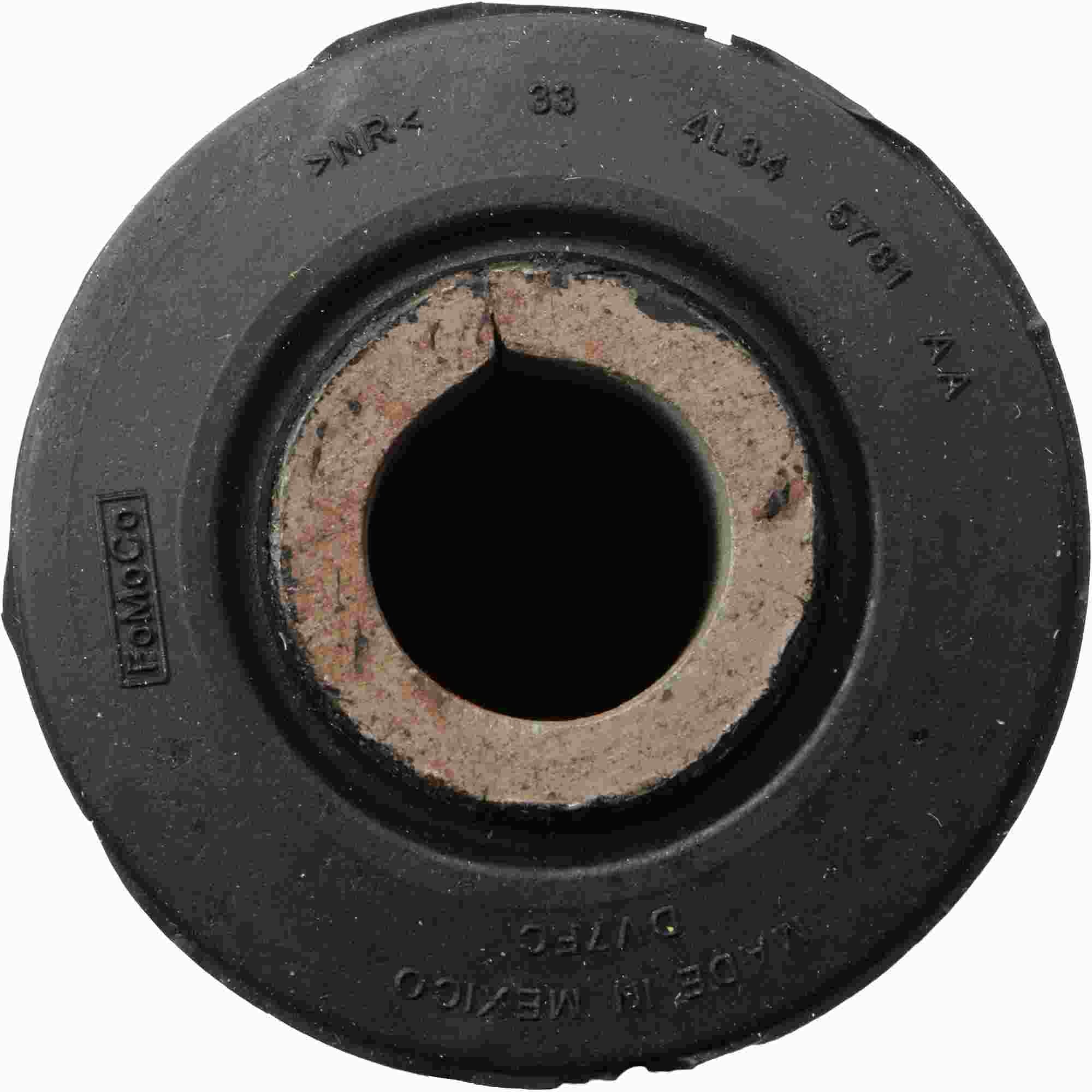Moog Leaf Spring Bushing, Rear, Rubber, Black, Ford, Lincoln, Each