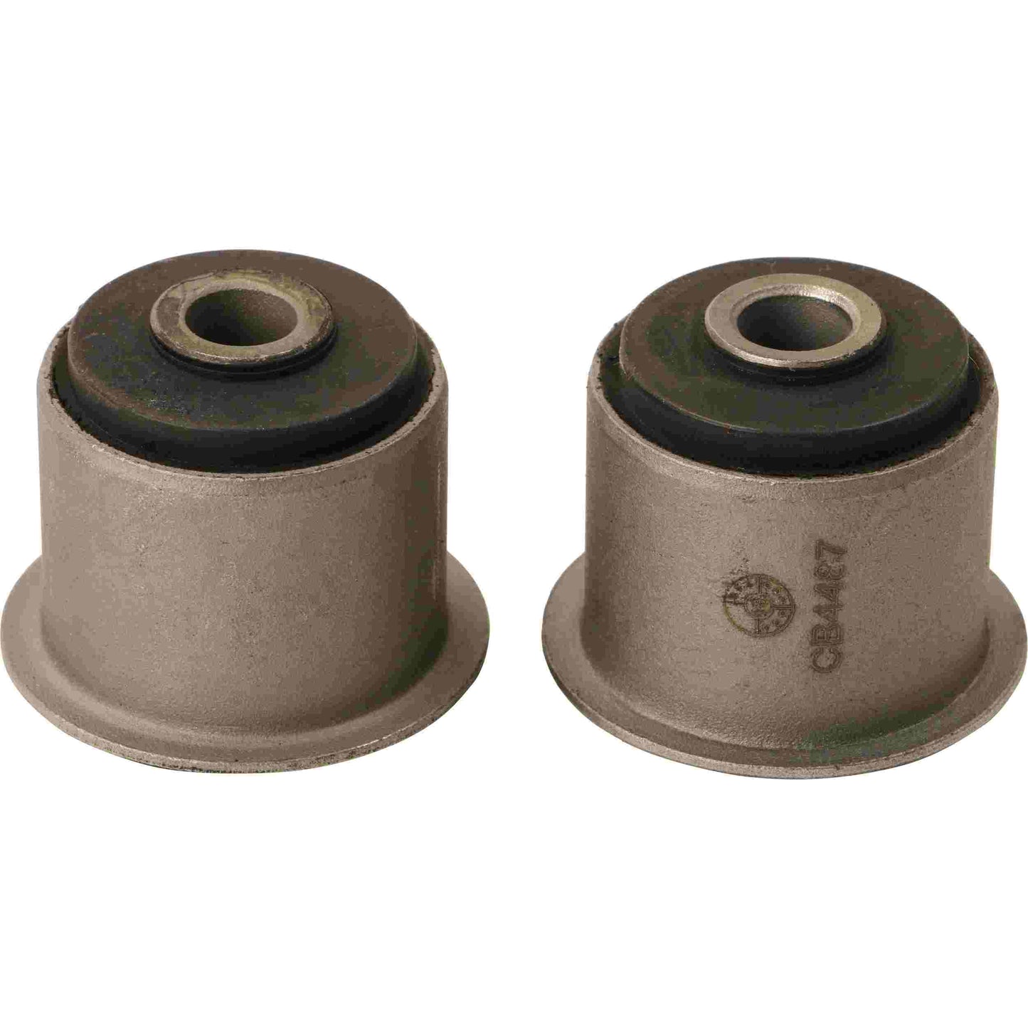 Moog Control Arm Bushings, Front Upper, Rubber, Black, Jeep, Pair