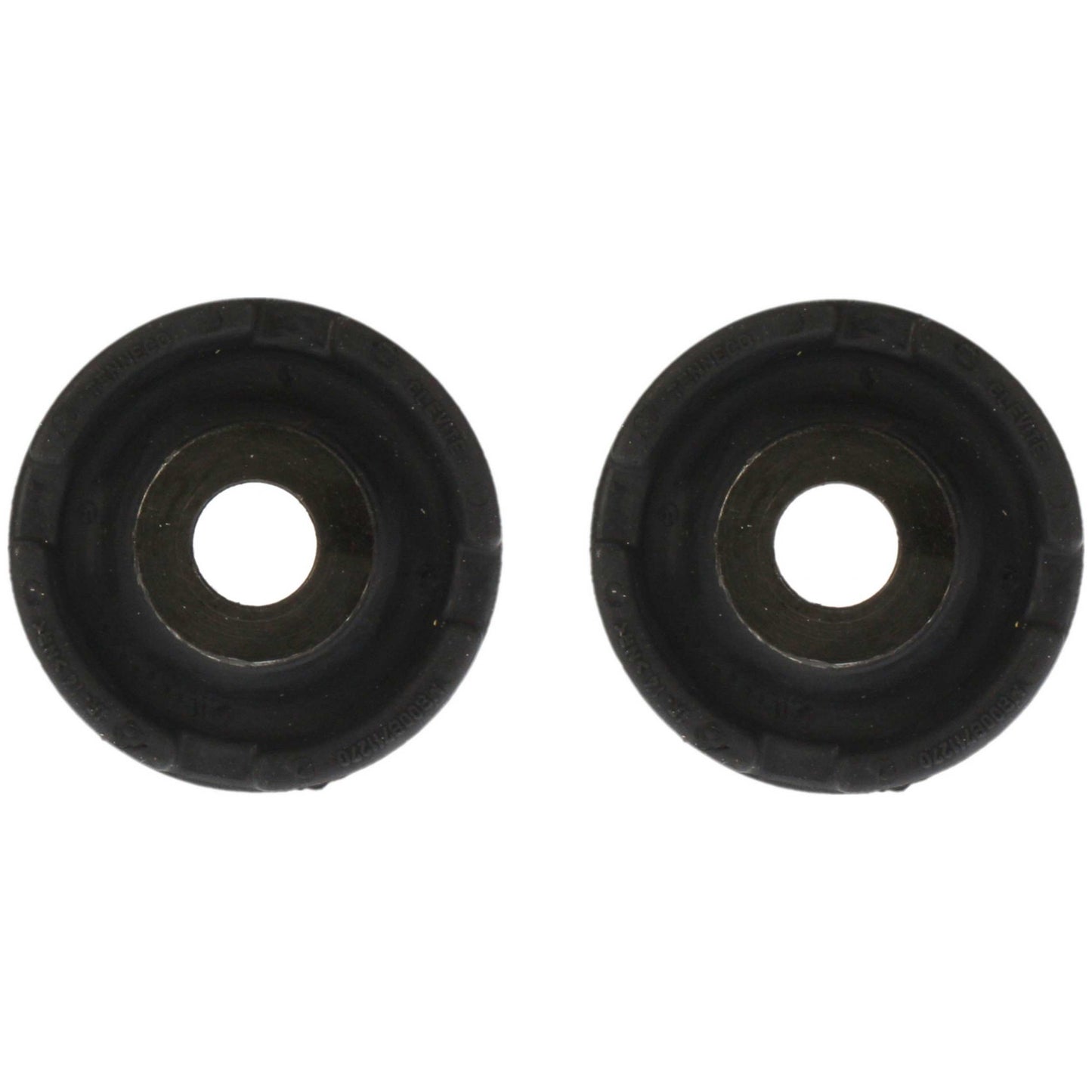 Moog Control Arm Bushing Kit:Front Upper,Rubber,Black,Ford,Mercury