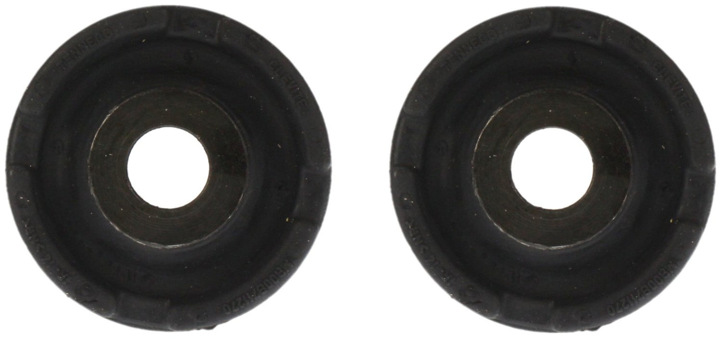 Moog Control Arm Bushing Kit:Front Upper,Rubber,Black,Ford,Mercury