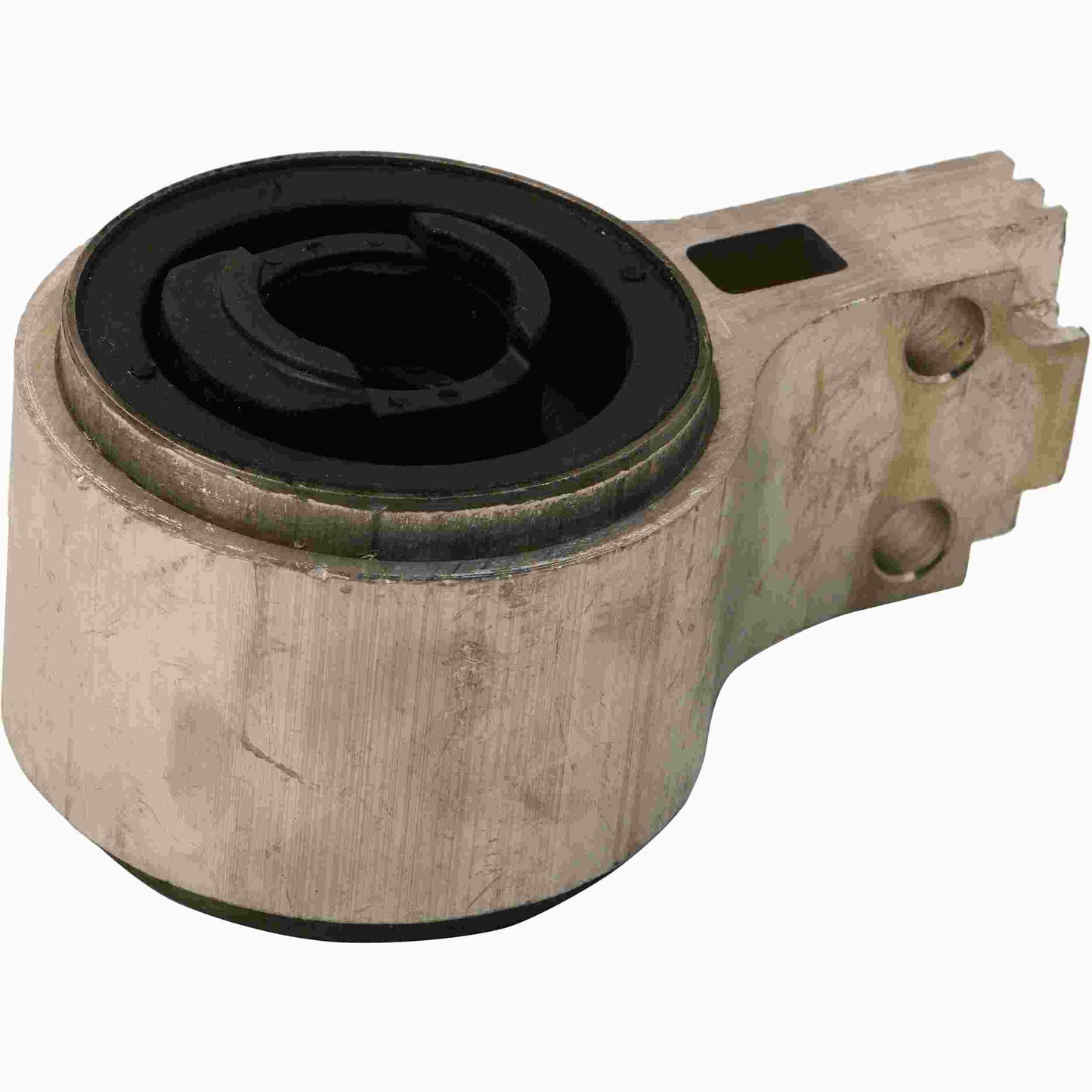Moog Control Arm Bushing:Front Lower Rear,Rubber,Black,Ford,Lincoln