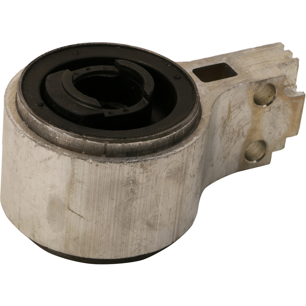 Moog Control Arm Bushing:Front Lower Rear,Rubber,Black,Ford,Lincoln