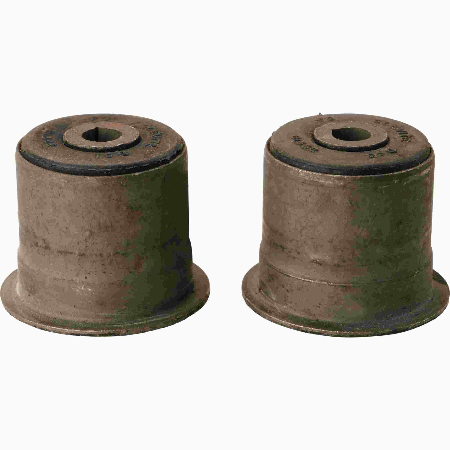Moog Control Arm Bushings Kit:Front, Upper, Rubber, Black, Jeep