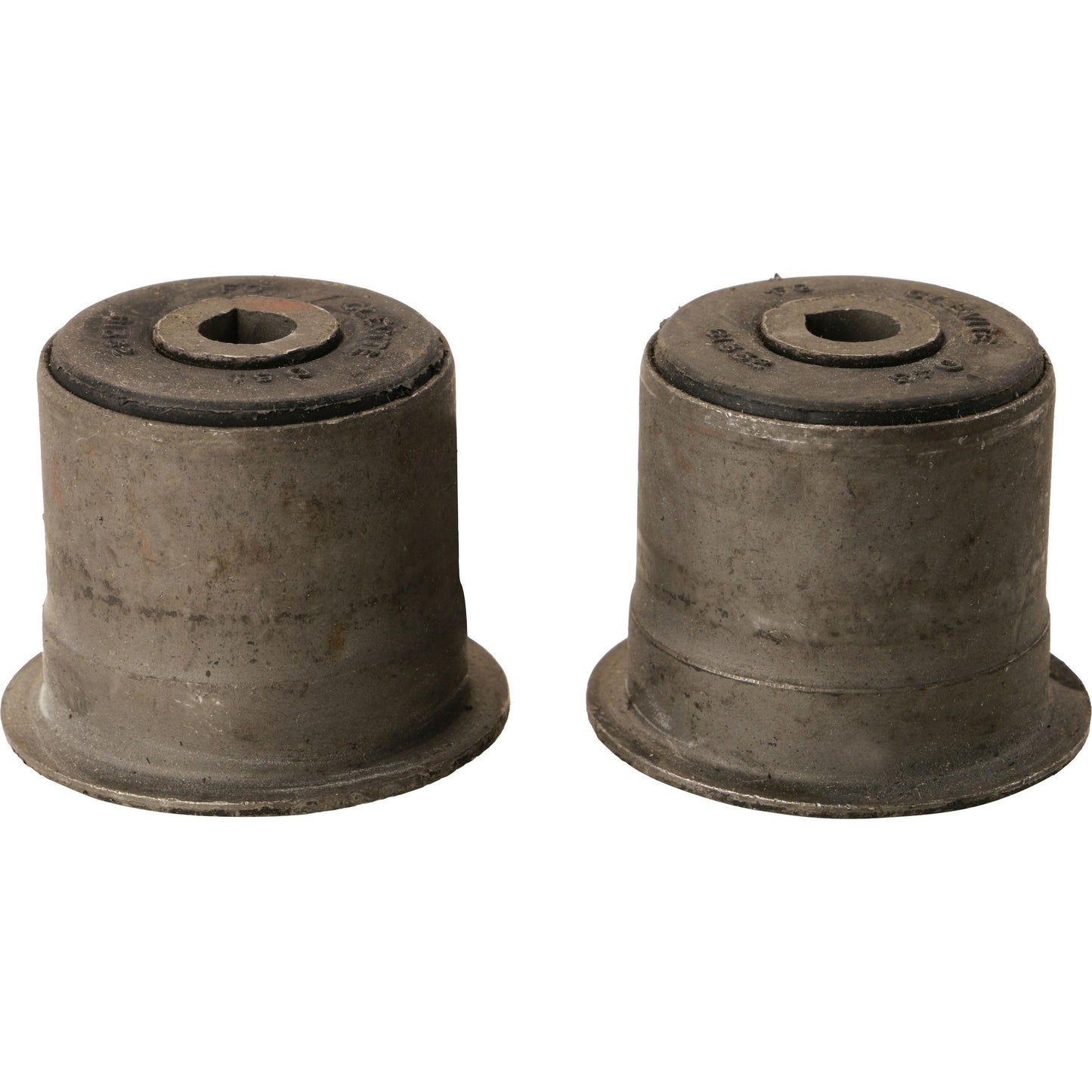 Moog Control Arm Bushings Kit:Front, Upper, Rubber, Black, Jeep