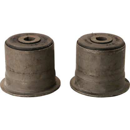 Moog Control Arm Bushings Kit:Front, Upper, Rubber, Black, Jeep
