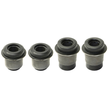 Moog Control Arm Bushing Kit:Front,Upper,Rubber,Black,Ford,Lincoln