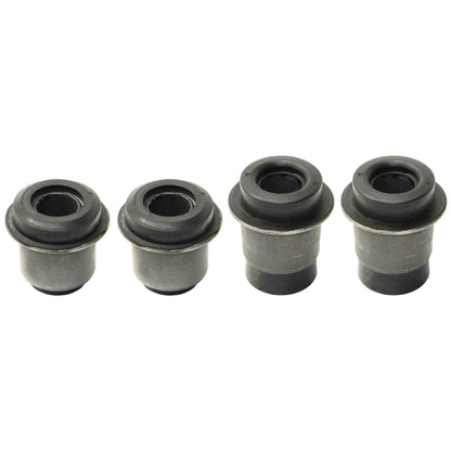 Moog Control Arm Bushing Kit:Front,Upper,Rubber,Black,Ford,Lincoln
