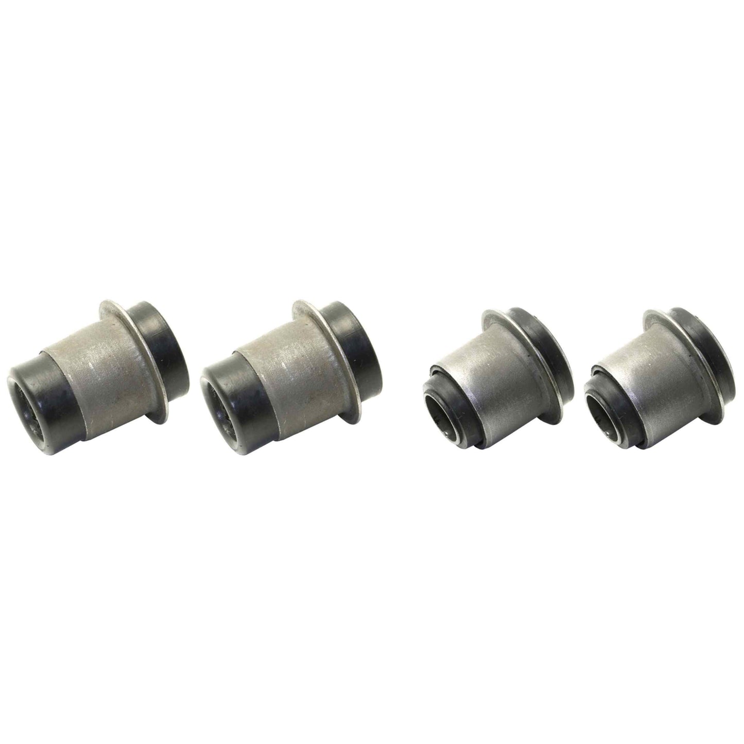 Moog Control Arm Bushing Kit:Front,Upper,Rubber,Black,Ford,Lincoln