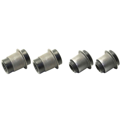 Moog Control Arm Bushing Kit:Front,Upper,Rubber,Black,Ford,Lincoln