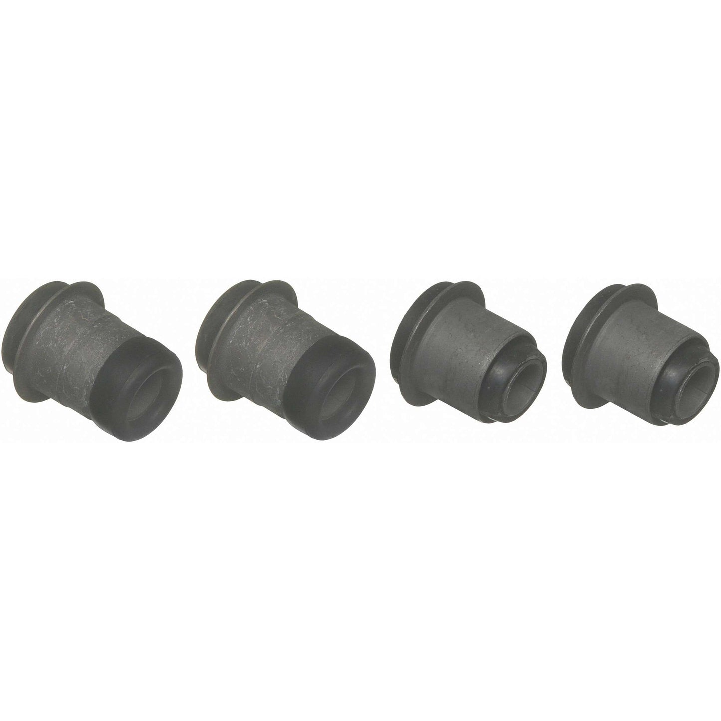 Moog Control Arm Bushing Kit:Front,Upper,Rubber,Black,Ford,Lincoln