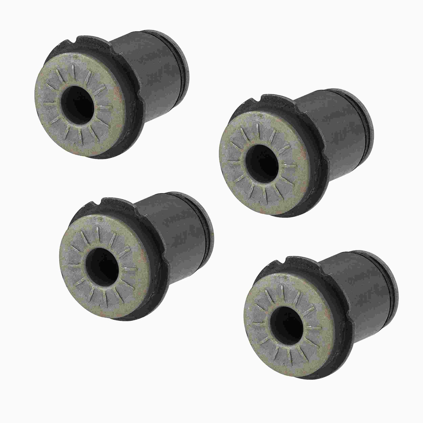 Moog Control Arm Bushings,Front,Upper,Rubber,Black,Dodge,Plymouth