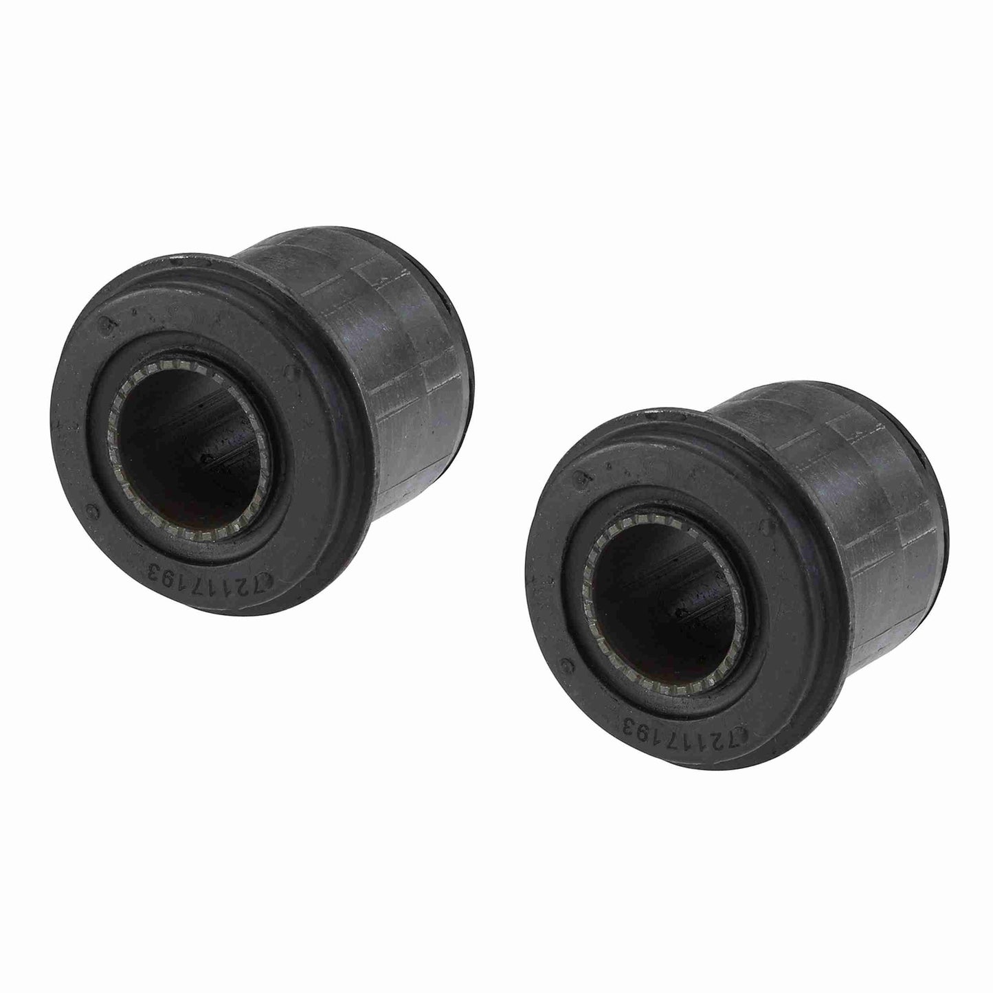 Moog Control Arm Bushing Kit:Front,Upper,Rubber,Black,Buick,Cadillac