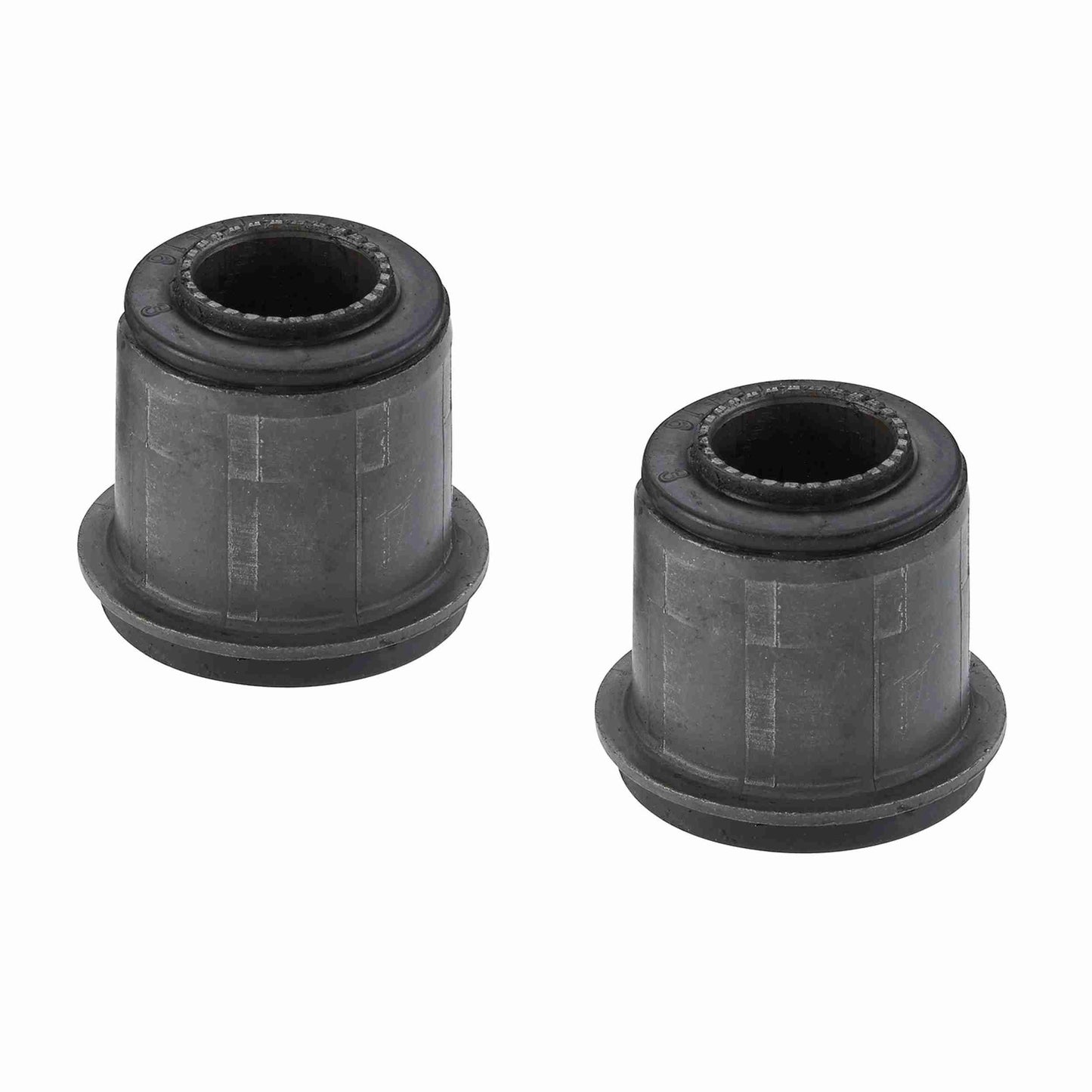 Moog Control Arm Bushing Kit:Front,Upper,Rubber,Black,Buick,Cadillac