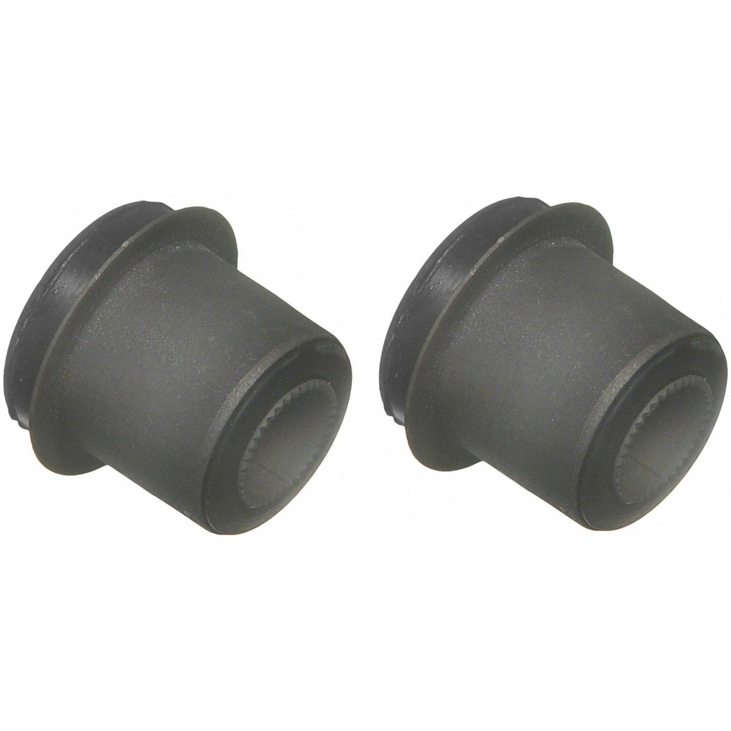 Moog Control Arm Bushing Kit:Front,Upper,Rubber,Black,Buick,Cadillac