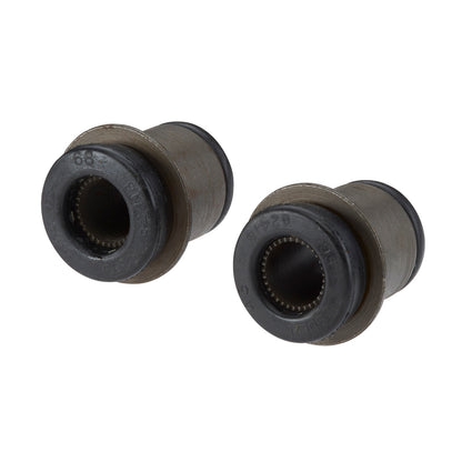 Moog Control Arm Bushings Kit:Front,Upper,Rubber,Black,Pontiac