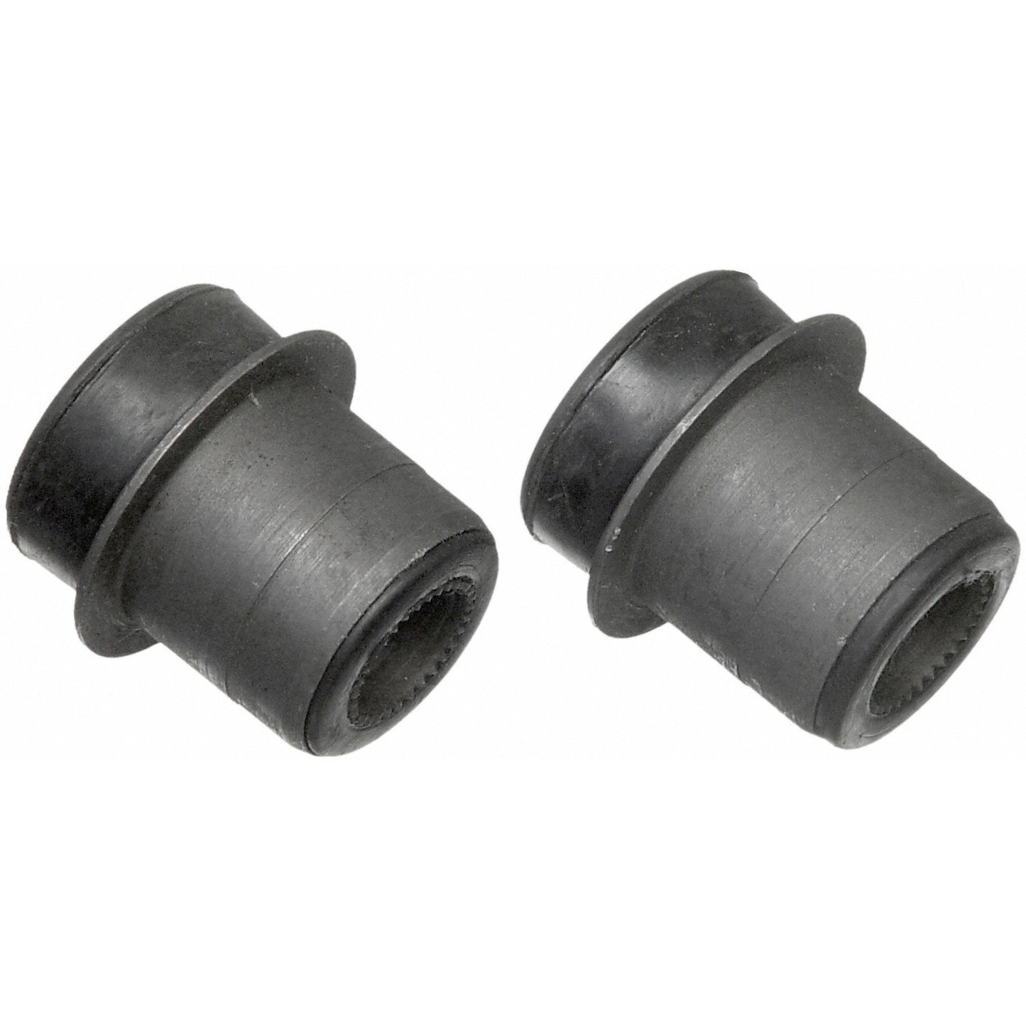 Moog Control Arm Bushings Kit:Front,Upper,Rubber,Black,Pontiac