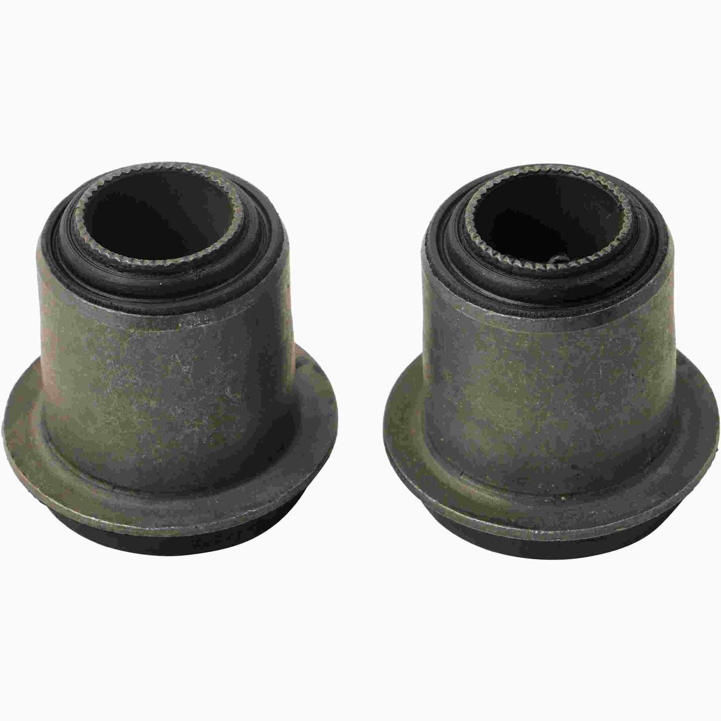 Moog Control Arm Bushings, Front, Upper, Rubber, Black, Cadillac, Kit