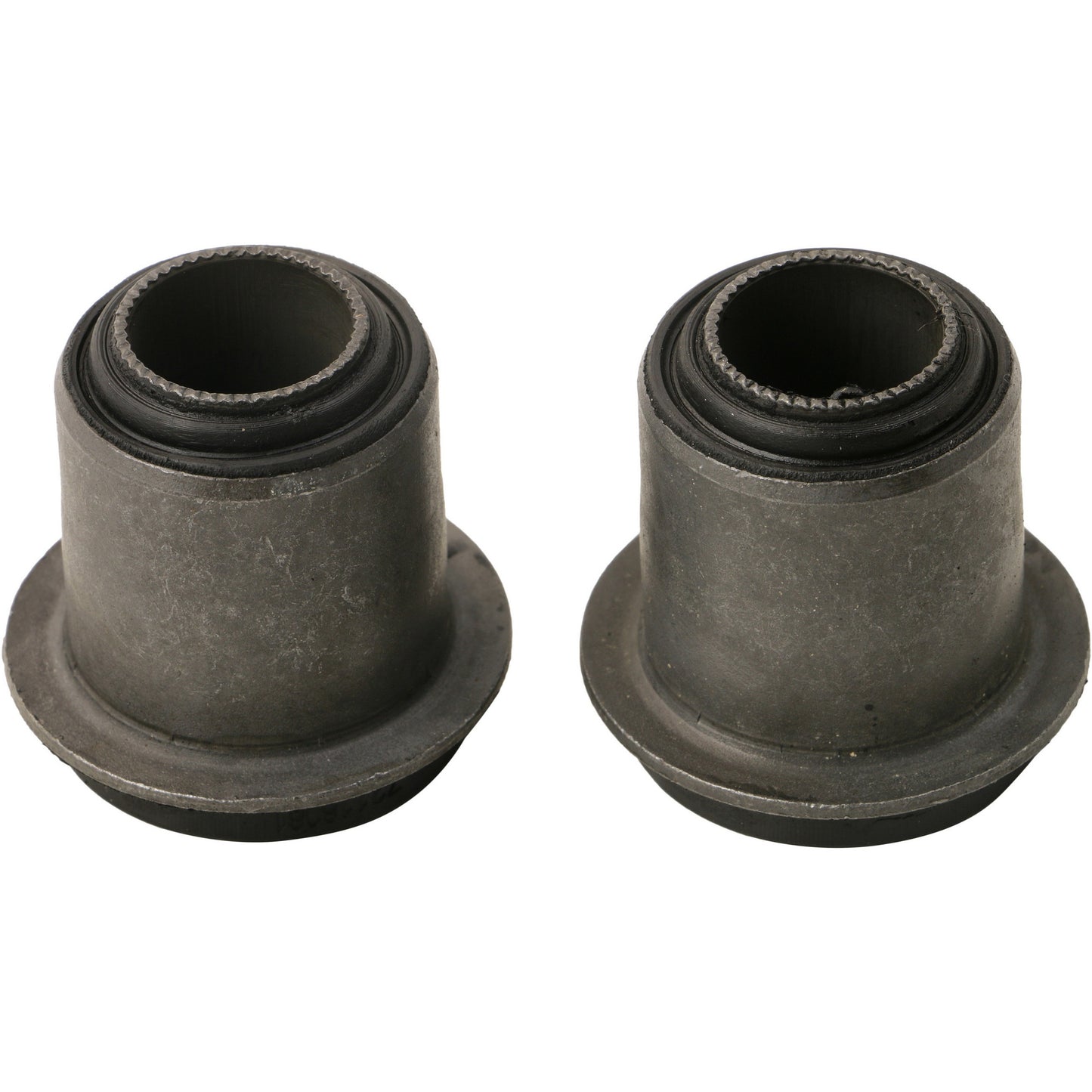 Moog Control Arm Bushings, Front, Upper, Rubber, Black, Cadillac, Kit