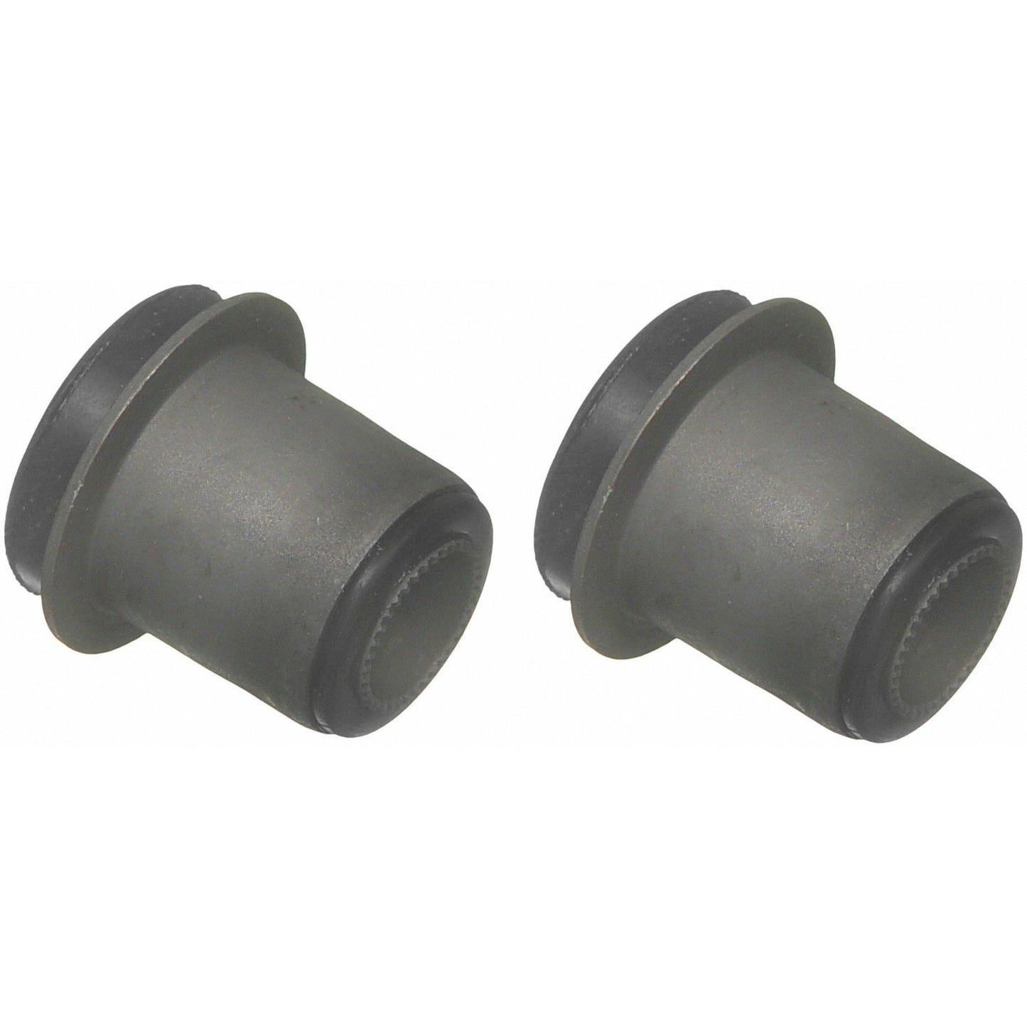 Moog Control Arm Bushings, Front, Upper, Rubber, Black, Cadillac, Kit