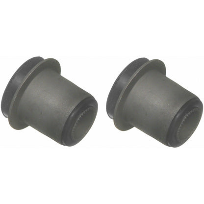 Moog Control Arm Bushings, Front, Upper, Rubber, Black, Cadillac, Kit