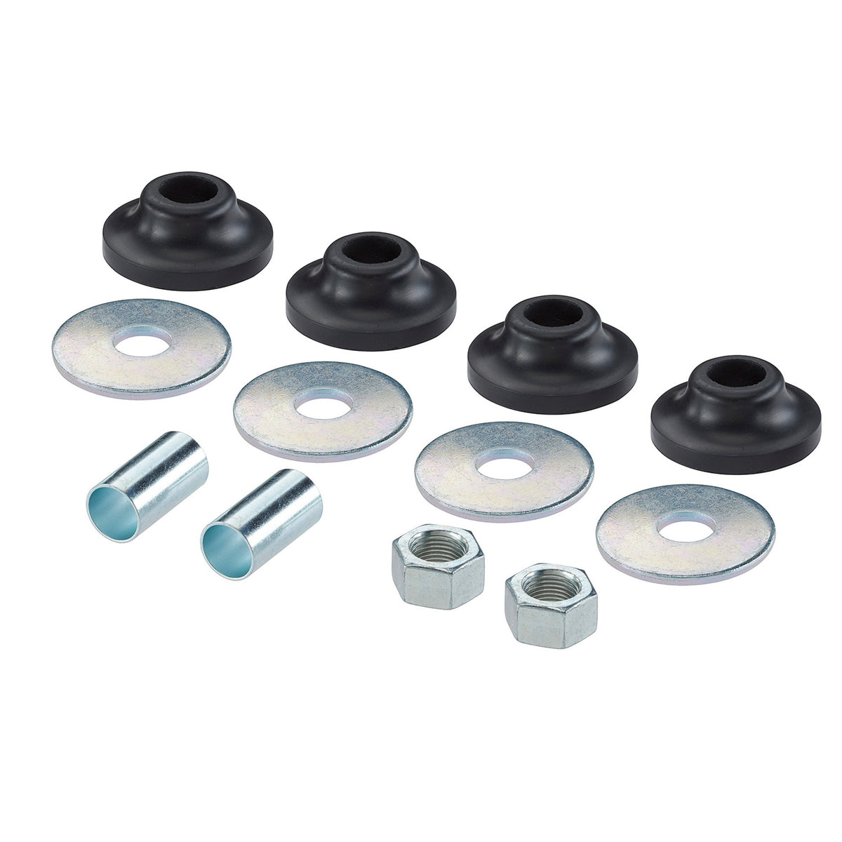 Moog Bushings, Strut Rod, Rubber, Black, Front, Chevy, Kit