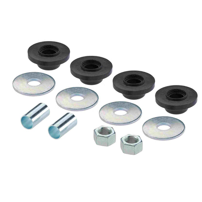 Moog Bushings, Strut Rod, Rubber, Black, Front, Chevy, Kit