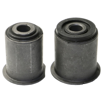 Moog Control Arm Bushing Kit:Front,Lower,Rubber,Black,Buick
