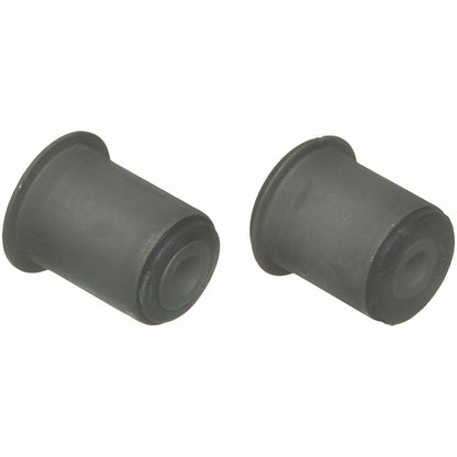Moog Control Arm Bushing Kit:Front,Lower,Rubber,Black,Buick