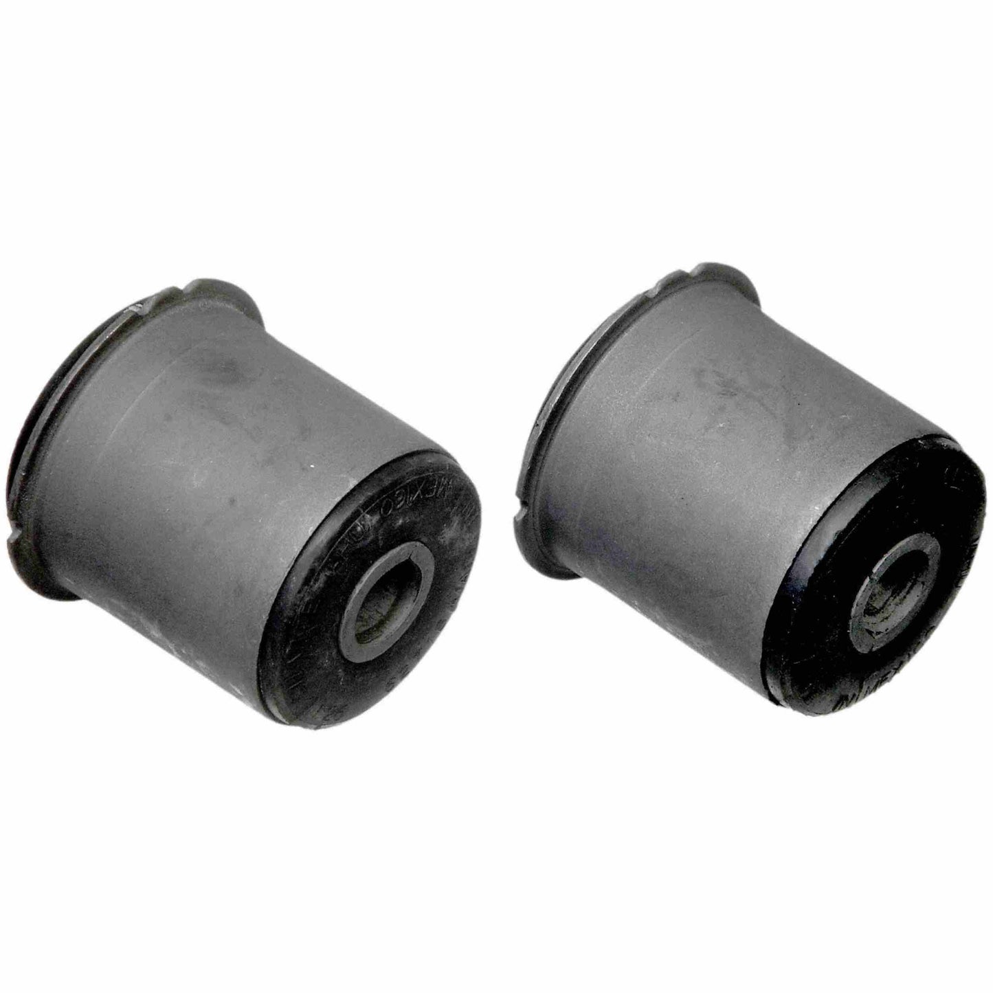 Moog Control Arm Bushings Kit:Rear, Rubber, Black, Buick,Cadillac,Chevy