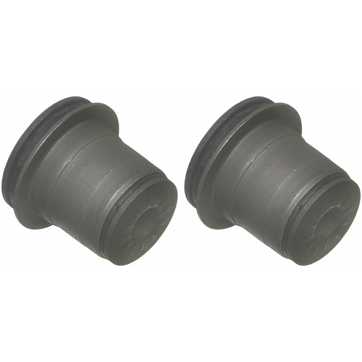 Moog Control Arm Bushings, Front, Upper, Rubber, Black, Chevy