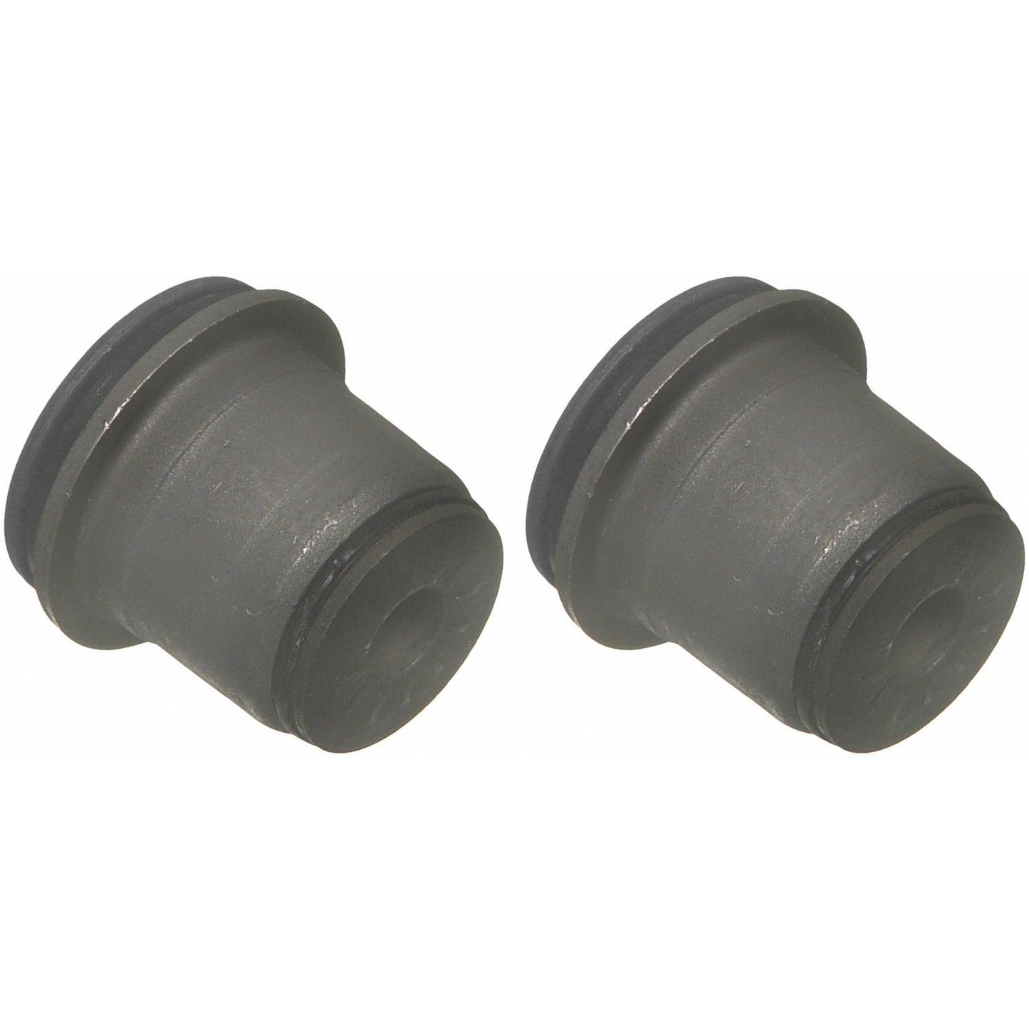 Moog Control Arm Bushings Kit:Front,Upper,Rubber,Black