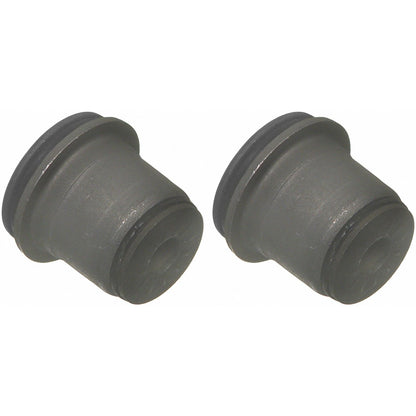 Moog Control Arm Bushings Kit:Front,Upper,Rubber,Black