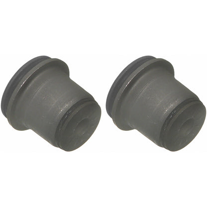 Moog Control Arm Bushings Kit:Front,Upper,Rubber,Black
