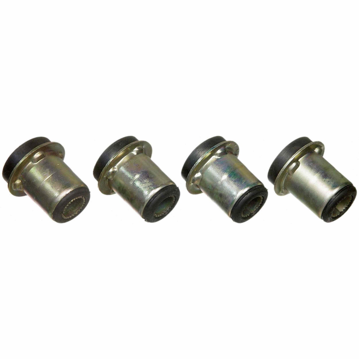 Moog Control Arm Bushing Kit:Front,Upper,Rubber,Black,Buick,Cadillac