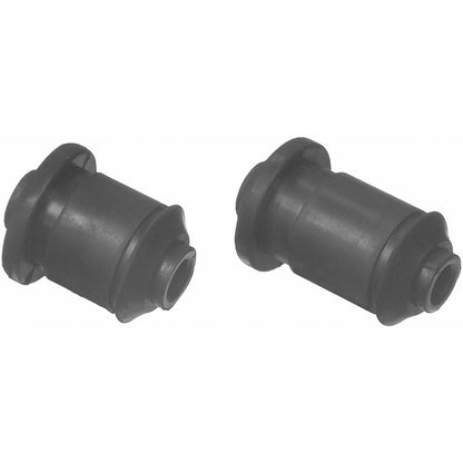 Moog Control Arm Bushings Kit:Front, Lower, Rubber, Black, Hummer