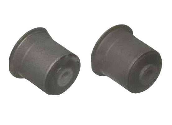 Moog Control Arm Bushing Kit:Front,Upper,Rubber Black,Chevy,Pontiac