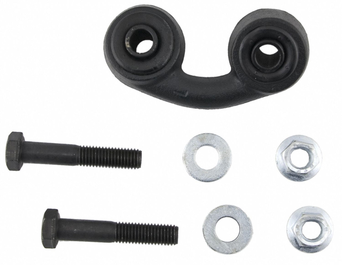 Moog Sway Bar End Link, Driver Side Front, Thermoplastic, Black, Ford, Each
