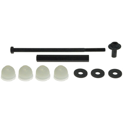 Moog Stabilizer Bar Link Kit:Polyurethane, White, Front
