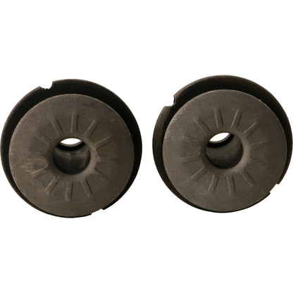 Moog Control Arm Bushings,Front,Upper,Rubber,Black,Chrysler,Dodge