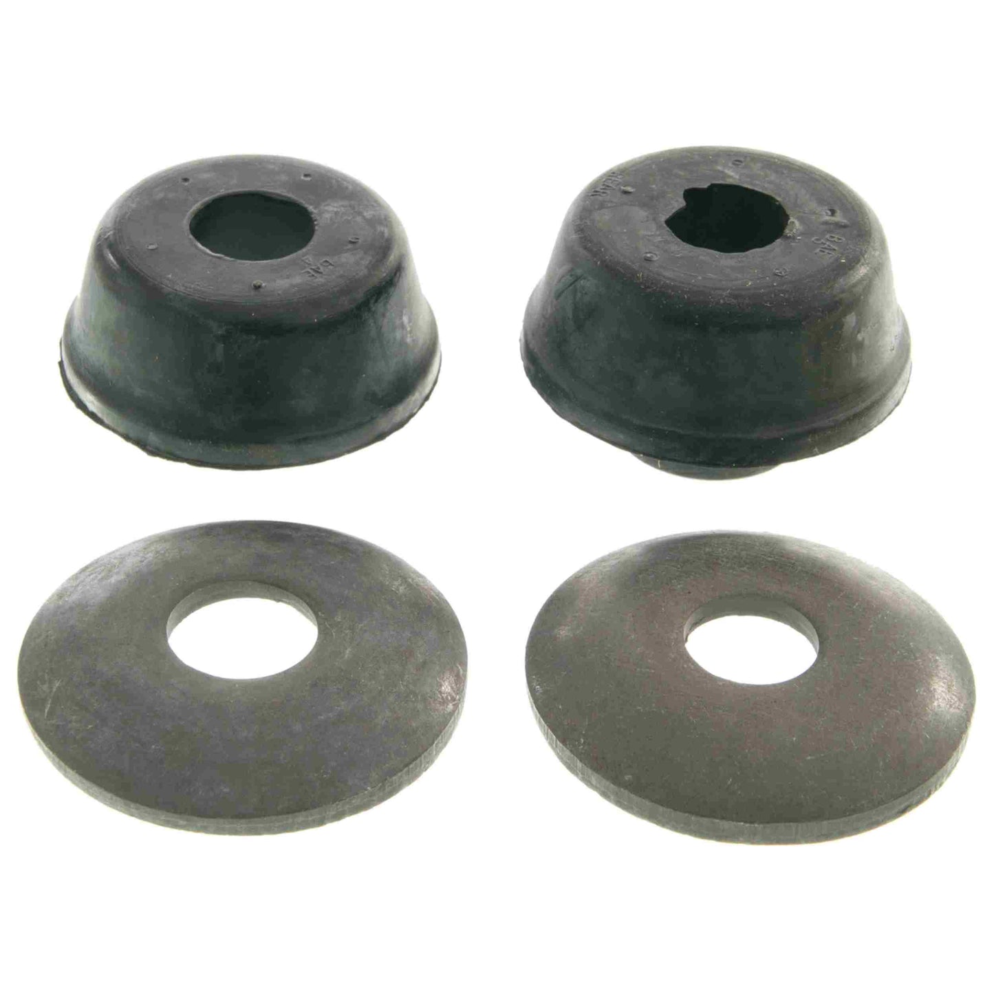 Moog Bushings, Strut Rod, Rubber, Black, Front, Dodge, Plymouth