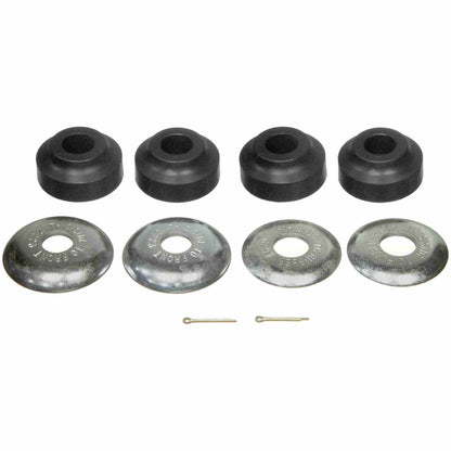 Moog Bushings, Strut Rod, Rubber, Black, Front, Dodge, Plymouth