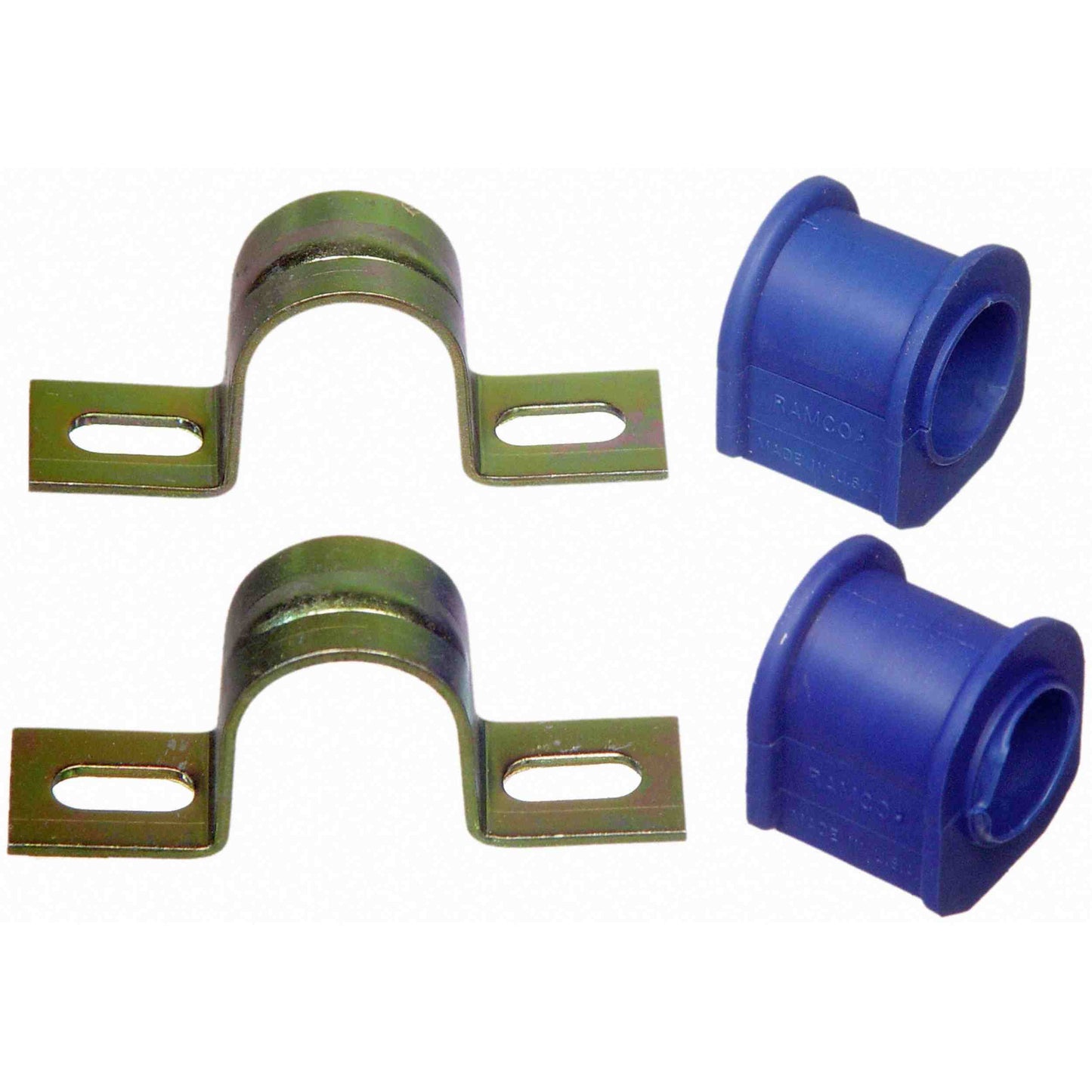 Moog Sway Bar Bushing, Thrmoplastic, Blue, 1.250 in. Diameter, Kit
