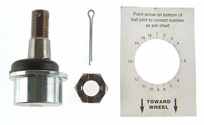 Moog Ball Joint:Greasable,Lower,Jeep